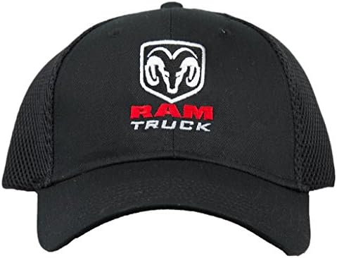 Dodge Ram Truck Hat Mesh Back Embroidered Cap