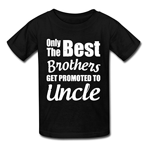 Infant Only The Best Brothers Get Promoted To Uncle Clothes Summer Short Sleeve Cotton Tee Shirts