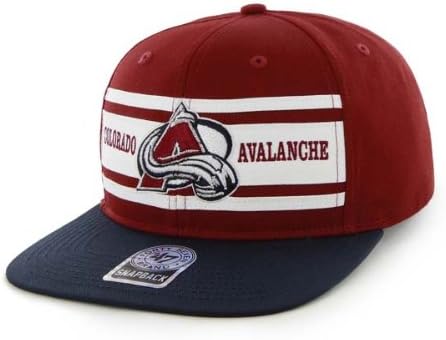 47 Brand Colorado Avalanche Retro Stripe Snapback Nhl Cap Amazon De Bekleidung