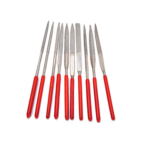 image for LIOOBO Metal Files for Guitars Repairing Nut Saddle and Pick Guard Tun