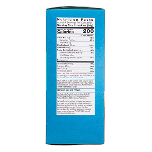 Pamela's Shortbread Pecan Cookies - Image 3
