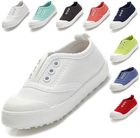 Kikiz Candy Color Kids Toddler Canvas Sneaker Boys Girls Casual Shoes