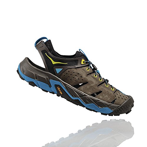 Hoka One One Men s Tor Trafa Hiking Sandal,Major Brown/Black Olive,US 8 M