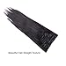 Anrosa Yaki Hair Clip in Yaki Hair Extensions Clip in Human Hair Yaki Hair Clip in Extensions for African American Yaki Straight Clip ins Natural Hair Thick Volume Natural Black 1B 10 inch 120 Gram
