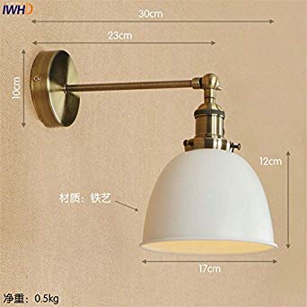 Buy Bloomerang Iwhd Brass Grey Edison Led Wall Lamp Beside