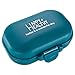 Pill Organizer Box - 4 Compartment Travel Medication Carry Case - A Daily Pill Box Vitamin Organizer Box for Your Pocket or Purse