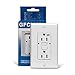 GFCI Outlet Receptacle 15 amp - UL Certified GFCI Replacement Weather Resistant Tamper Resistant White Electrical Duplex Outlets for Outdoor/Kitchen/Bathroom