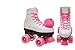 Epic Skates Pink Princess Girls Quad Roller Skates