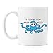 I Love You This Much | Premium 11oz Coffee Mug Gift - Perfect Anniversary Gifts for Her, Valentines Presents for Him, Boyfriend Girlfriend Wife Husband, Birthday Gift, Octopus Cup, Novelty, Tentacle