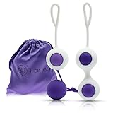 Kegel Balls for Beginners, Ben Wa Balls for Women - Vaginal Kegel Weights for Pelvic Floor Exercise, Bladder Control, and Postpartum Care - by JLanna