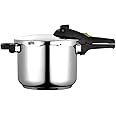Fagor Rapid Xpress Pressure Cooker 6 Litres, Induction, Express Super Fast, Stainless Steel 18/10, All Types of Cookers, Thermo Diffuser Bottom, 2 Pressure Levels, 5 Safety Systems