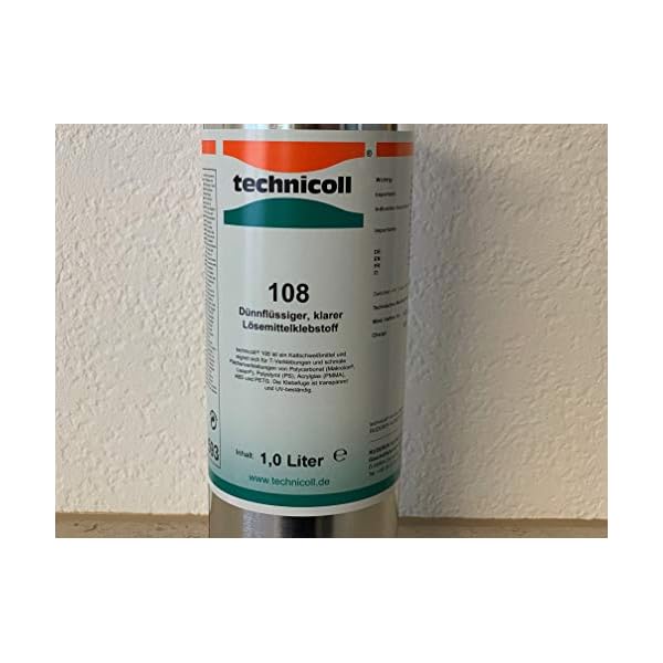 Technicoll 108 PC-Kleber PVC-Klebstoff Lösemittel-Kleber Polycarbonat Kunststoffkleber Acrylglas PMMA – Bild 3
