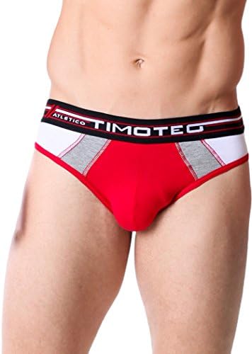 Timoteo UXE1026-Sexy Athletic Men's Super Low Sport Brief Underwear