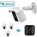 MASCARRY Blink XT Home Security Camera Wall Mount Bracket ， Weather Proof 360 Degree Protective Adjustable Indoor and Outdoor Mount Cover Case for Blink XT Camera (White(3 Pack))