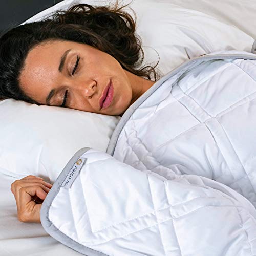 Aricove Cooling Weighted Blanket, 15 lbs, Full/Twin Size for Adults