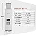 RICANK Facial Skin Scrubber Blackhead Remover Pores Cleanser Cutin Comedones Removal Skin Peeling Pimple Extractor Blemish Exfoliation Skin Exfoliator White