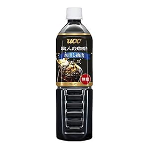 【Amazon.co.jp 限定】UCC 職人の珈琲 水出し抽出 無糖 コールドブリュー ペットボトル 900ml×12本
