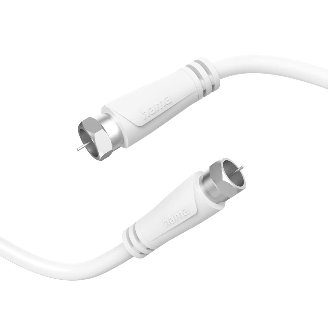 Hama SAT Connection Cable F-Connector to F-Connector 1.5 m 90 dB — image 1