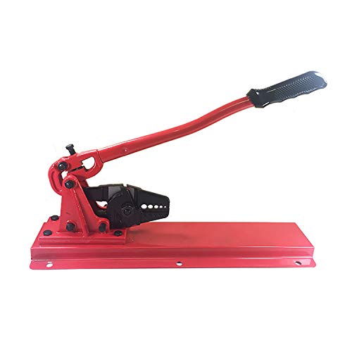 Wire rope Swaging tool Bench Type for Cable, 5 Cavity 1/16-3/16, Aluminum/Copper Sleeves - Thumbnail 2