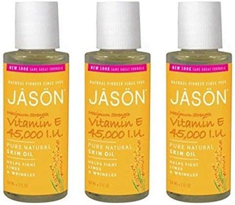 (3 PACK) - Jason Bodycare - Vitamin E Oil 45000 Iu | 60ml | 3 PACK BUNDLE