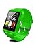 Amazingforless Bluetooth Touch Screen Smart Wrist Watch (U8 - Green)