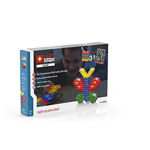 Light Stax System Shine 3In1 Led Building Blocks