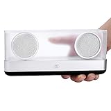 BassPal i30 Transparent Bluetooth Speaker 4.2 with 8 Hours Playtime, 20W Output Portable Wireless Speaker with HD Stereo Sound and Superior Bass, Colorful LED Speakers for Phones, Tablets, PC, Car
