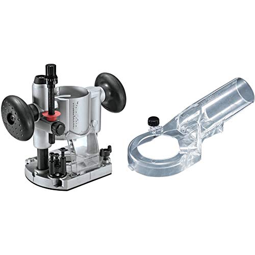 Makita 1960942 Compact Router Plunge Base & 1947338 Dust Extracting