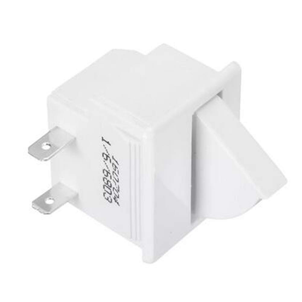 C-FUNN 5A AC 125V 2Pin Refrigerator Door Lamp Light Switch Lamp Replacement Fridge Parts