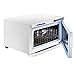 Giantex 2 in 1 Hot UV Sterilizer Towel Warmer Cabinet Spa Beauty Salon Equipment, Salon Safe UL Plug Overheating Protection Insulation Moisturizing for Towels, Bath Hot Towel Warmers,16L
