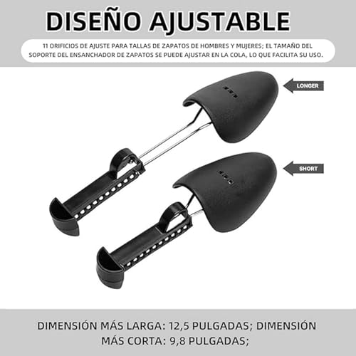 7pares Hormas para Zapatos Ajustable,Moldeador de Zapatos,Horma para Tenis Sneakers y Tacones,Ensanchador de Zapatos para Hombre y Mujer,Mantiene los Zapatos en Perfectas Condiciones,Soportepara Botas