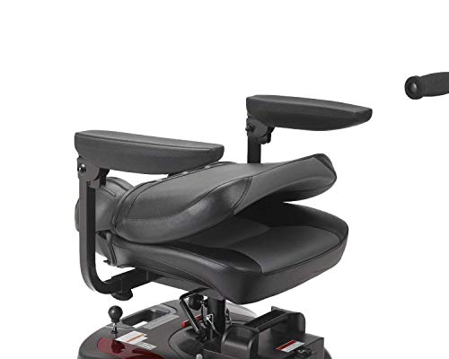 Phoenix 4 Wheel Heavy Duty Scooter by Drive Medical, 20” Wide Seat Includes 5 Year Protection Plan