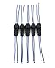 CrazyEve 5 Sets 2 Pin Car Waterproof Electrical Connector Plug with Wire Electrical Cable Connector Plug