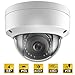 Hykamic Outdoor 4 Megapixels PoE Dome IP Security Camera-  IP66 Weatherproof, 2K HD (2.8mm Lens)