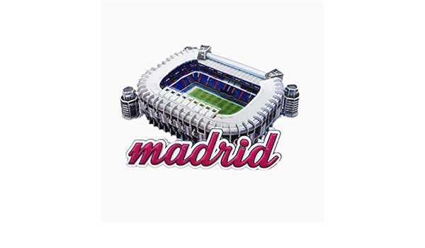 Imán para nevera 3D de Bernabeu Real Madrid, para decoración ...