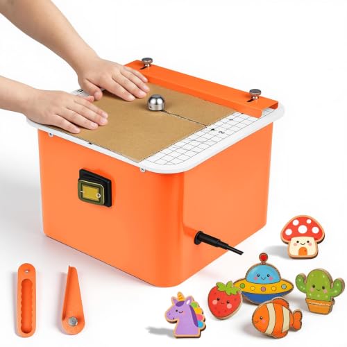 Kids Safe Cardboard Cutter,"Chomp Saw" Bladeless 45W,Precise Cutting 4MM Cardboard Stem Tool For 3D Models And School Projects