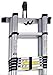 Dirza Utility Hooks Wall Mount Tool Holder U-Hooks for Home Garage Storage Organizer Garden Tools Shovels Rake Stroller Ladder Black 5 Pack