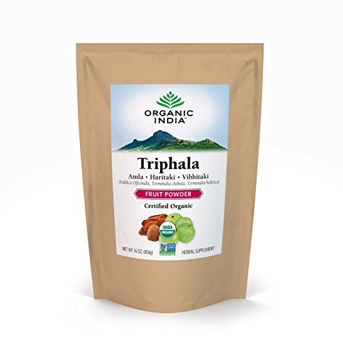 Organic India Bulk Herb Triphala Powder, 1 Pound