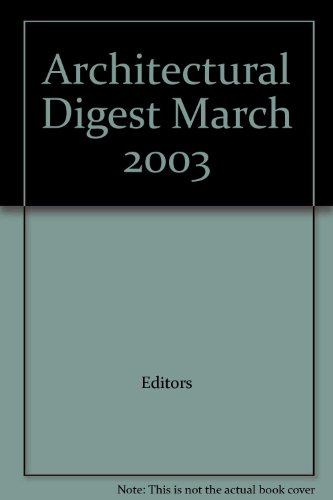 Architectural Digest 2003 March - by 