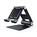 Satechi R1 Multi-Angle Foldable Tablet Stand - Compatible with iPad Pro Air M4/M2/ M1, iPad mini, iPhones 16/15/14/13/12 and More (Black)