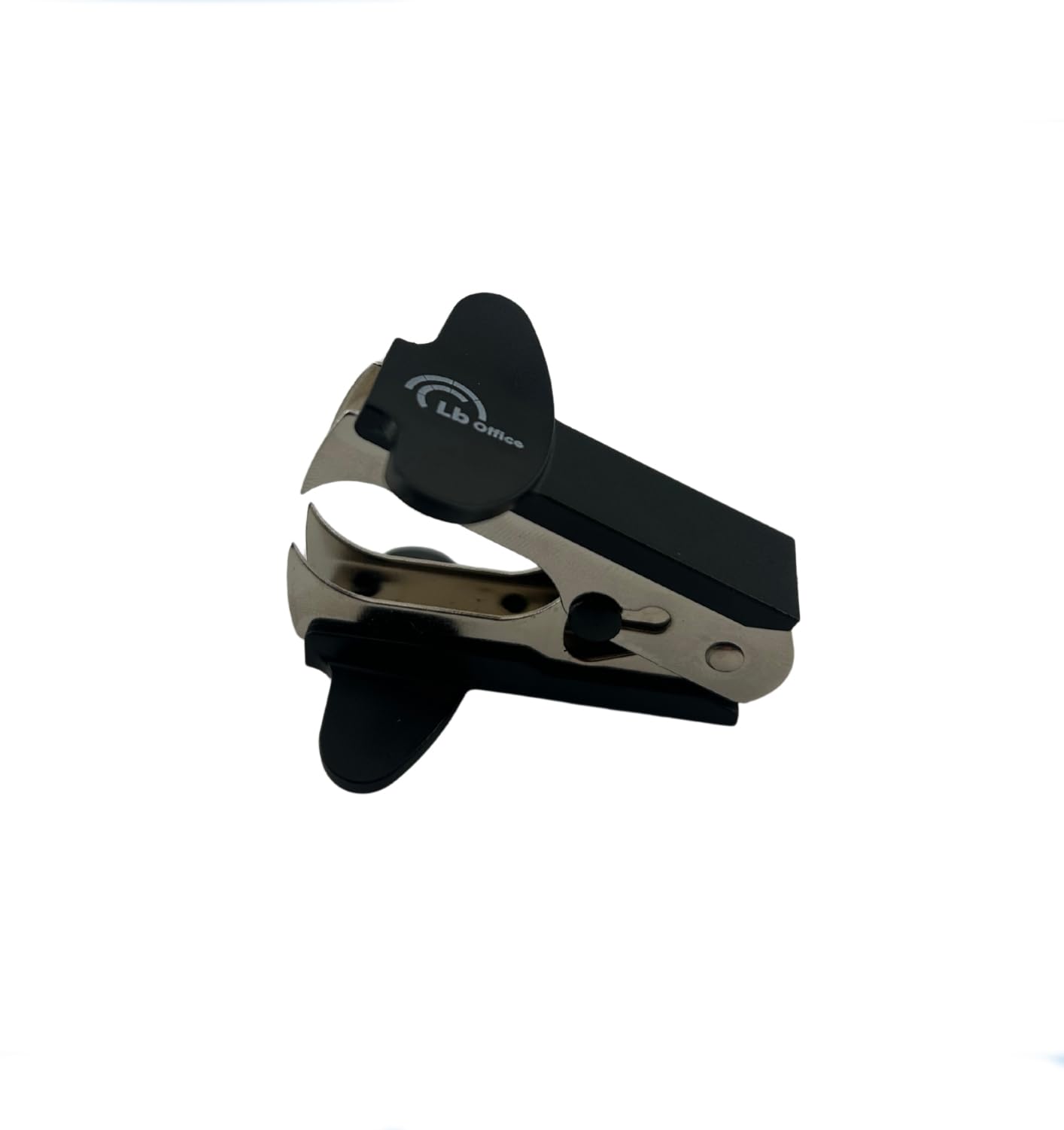 LB Office 8298 D-Clip – Staple Remover – Locking – Bi-Material Stainless Steel/ABS Non-Slip