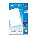 Avery Legal Index Dividers, Legal Size, Side Tabs, 1-25 and Table of Contents, 1 Set (11371)