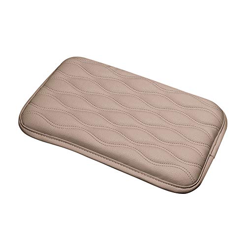 Mioloe Universal Car Armrest Cover,Auto Center Console Pad,PU Leather Auto Arm Rest Cushion Pads, Center Console Armrest Protector, Fit for Most Vehicle,Truck Car Accessories - Thumbnail 2