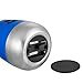 Travel coffee mug, LEADNOVO Self Stirring Coffee Mug Electric Stir Stainless Steel Automatic Self Mixing Cup for Morning Office Travelling 450ml/15.2oz (Blue)