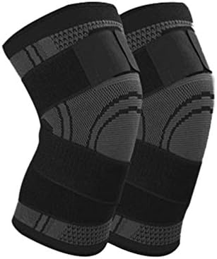 Kneepad, Pressure Fitness Gear Sports Kneecap Knee Defender - Compatible with Recovery Basketball Crossfit Riding Pain Relief