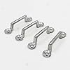 Stainless-Steel-1-Inch-Mount-Bimini-Top-Strap-Pad-Eye-Footmans-Loop-for-Jeep-Corvette-Buggy-Kayak-Tie-Downs-4-Piece-Set