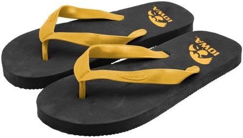 iowa hawkeye flip flops