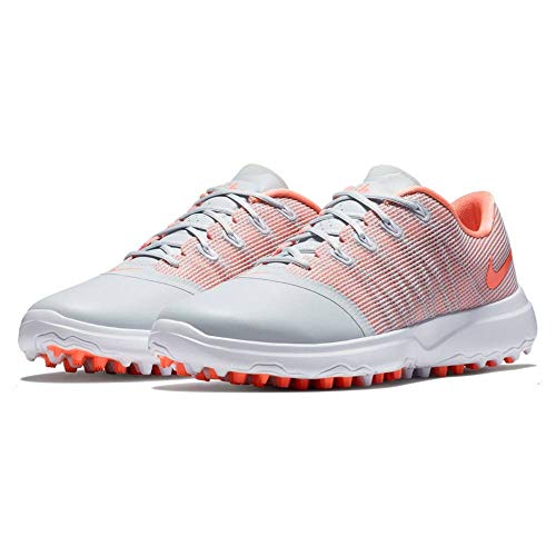 Nike Women's Lunar Empress 2 Golf Shoes, Pure Platinum/Lt Atomic Pink
