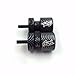 HTTMT MT221-003- Carbin Fiber Swingarm Spools R6 Engraved Logo 6mm Compatible with FZ6 2004-2008/ R6 YZF-R6 1998-2015/ R6S YZF-R6S (All Years) Carbon