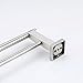 KES Towel Bar Towel Holder with Double Rod 23 Inch Brushed SUS 304 Stainless Steel Wall Mount Bathroom Shelf Rack Contemporary Style, A2201-2